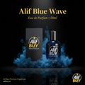 Alif Blue Wave Perfume Poster