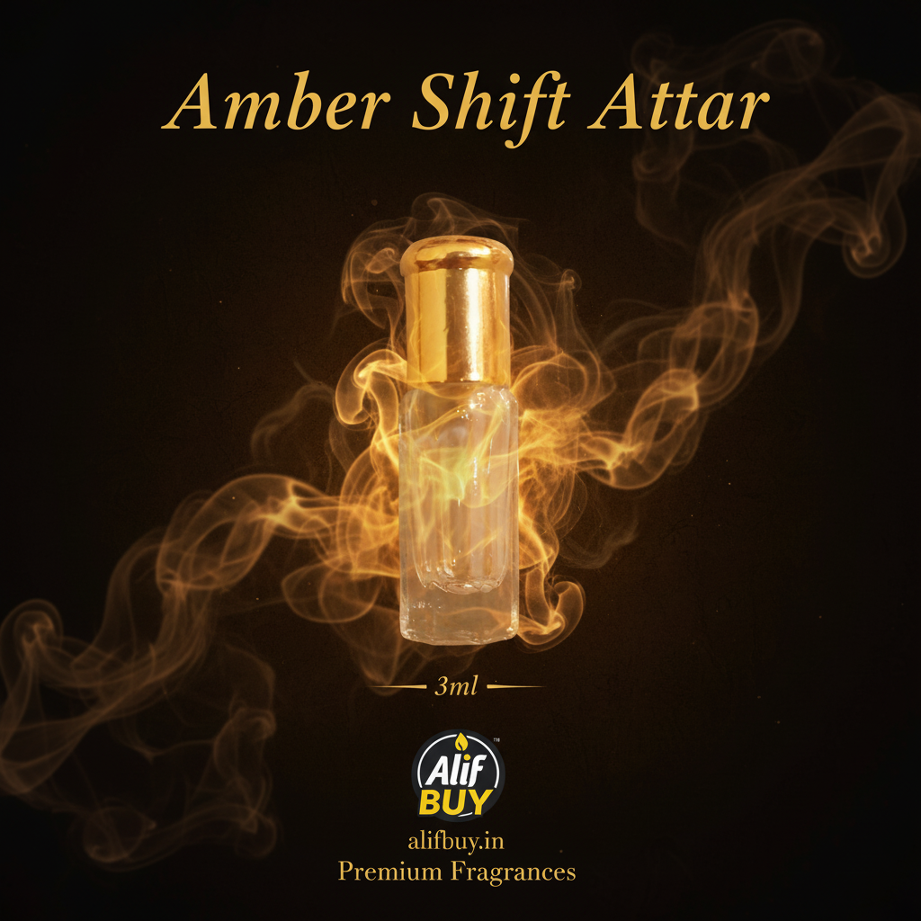 Amber Shift Attar 3ml Smoky Poster
