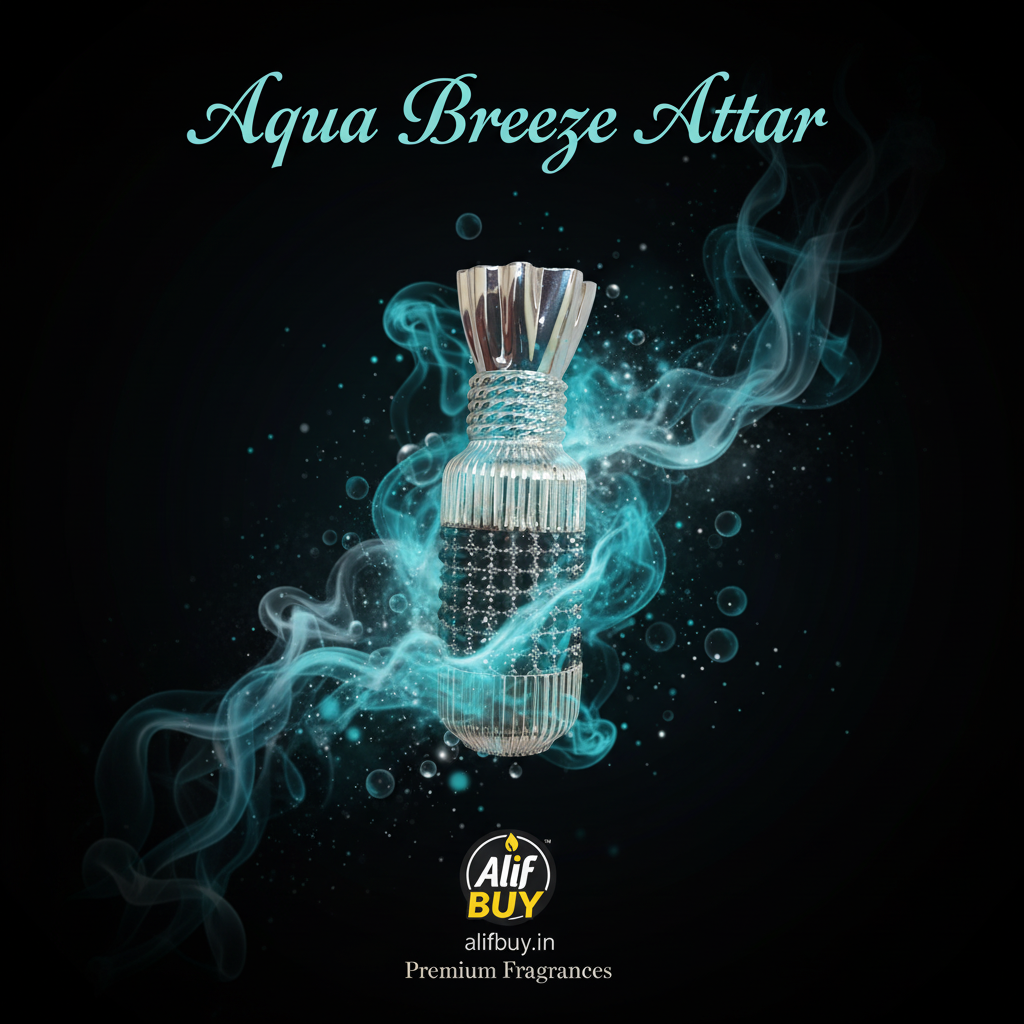 Aqua Breeze Attar Poster