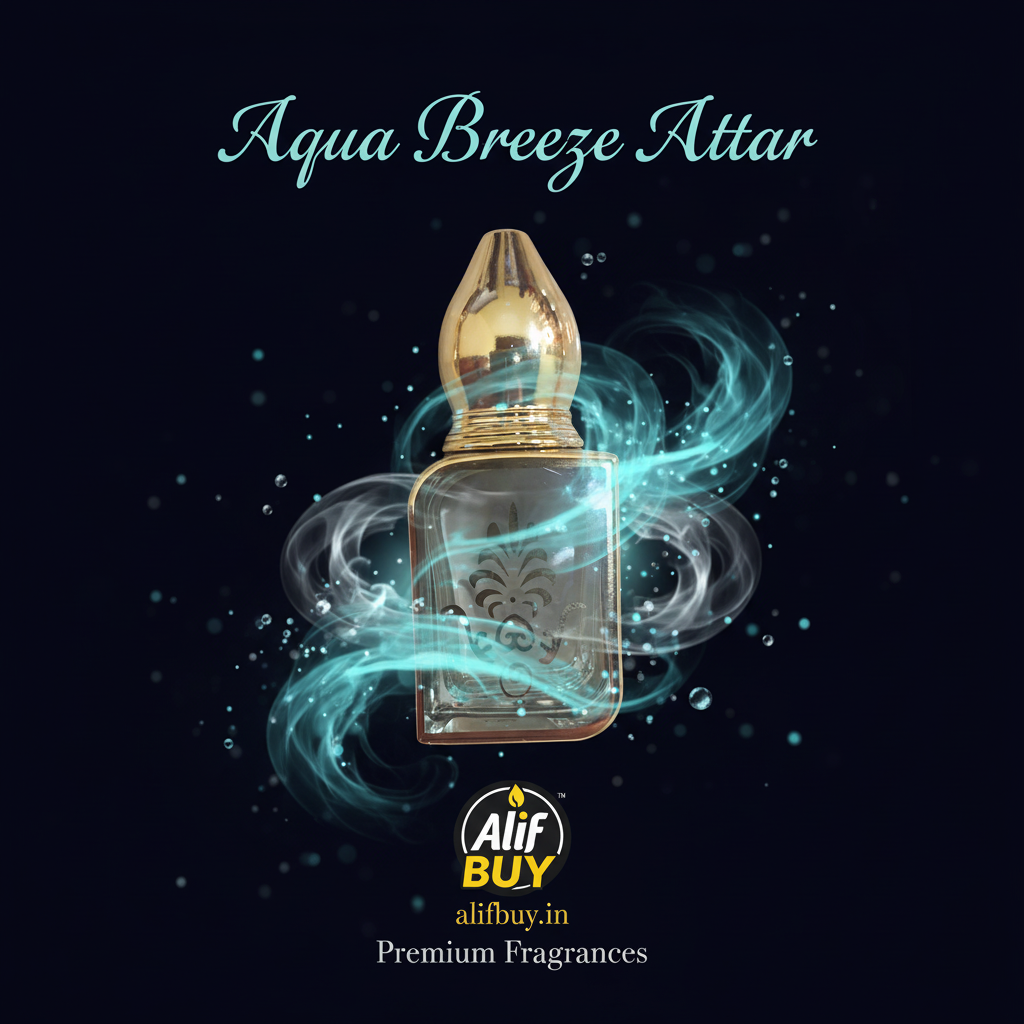 Aqua Breeze Attar Poster