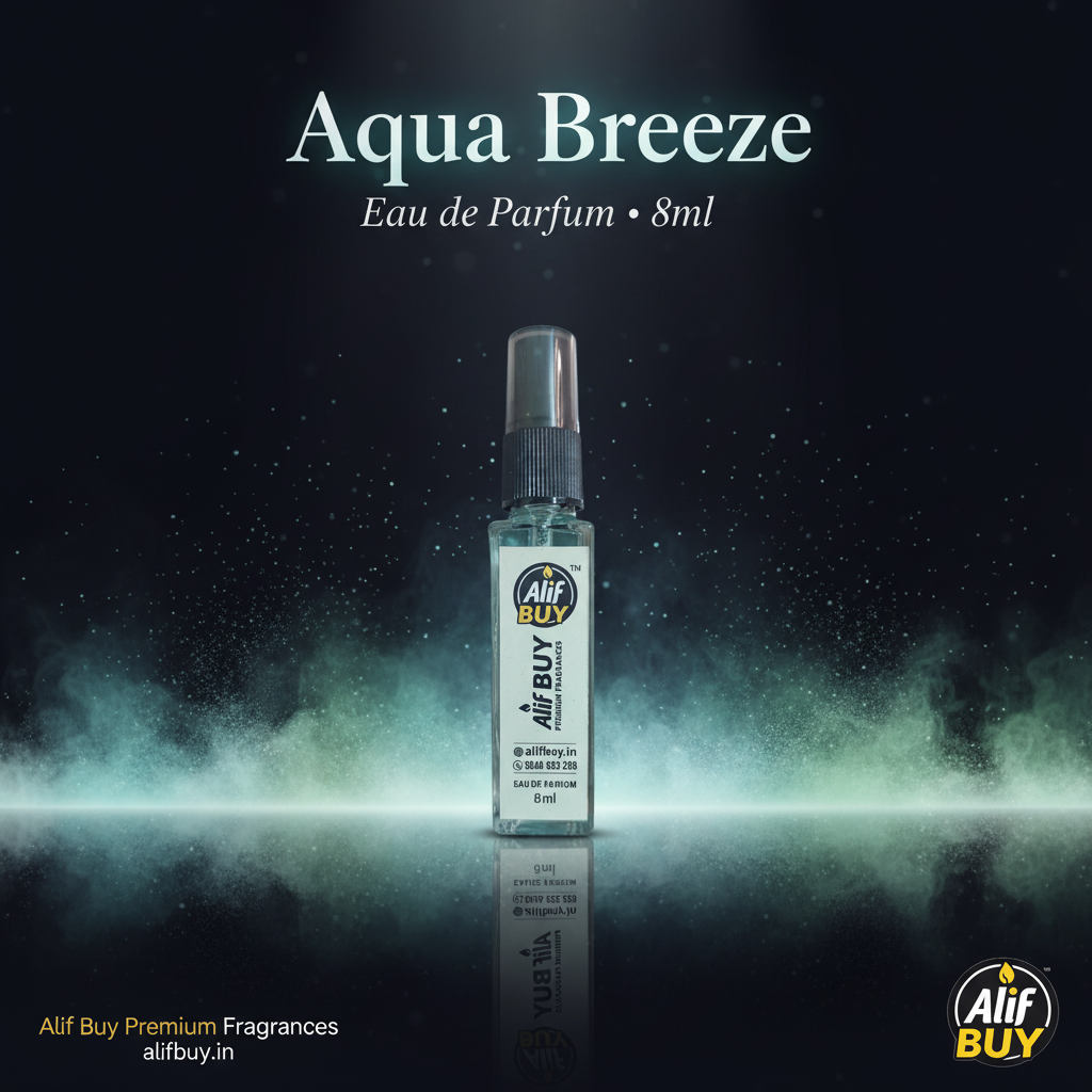 Aqua Breeze Perfume Poster
