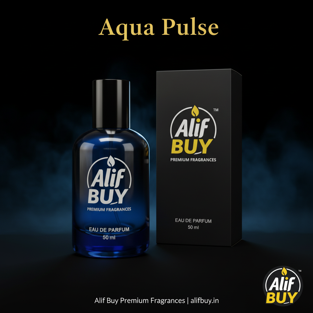 Aqua Pulse Perfume – Shopify Product Listing
