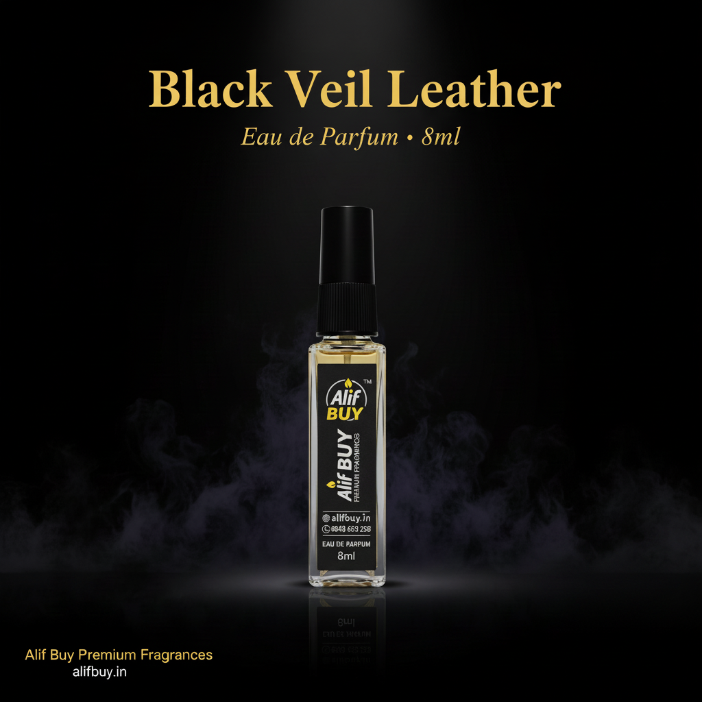 Black Veil Leather 8ml - No White Ring