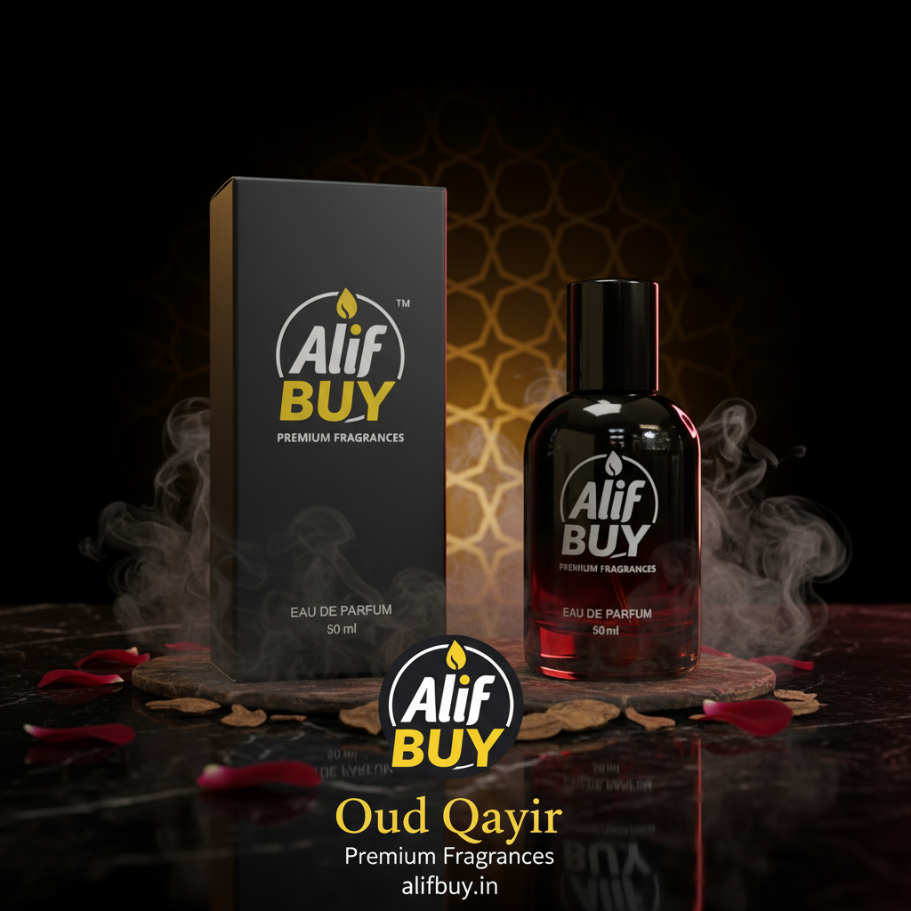 Oud Qayir - Box & Bottle Shopify Listing