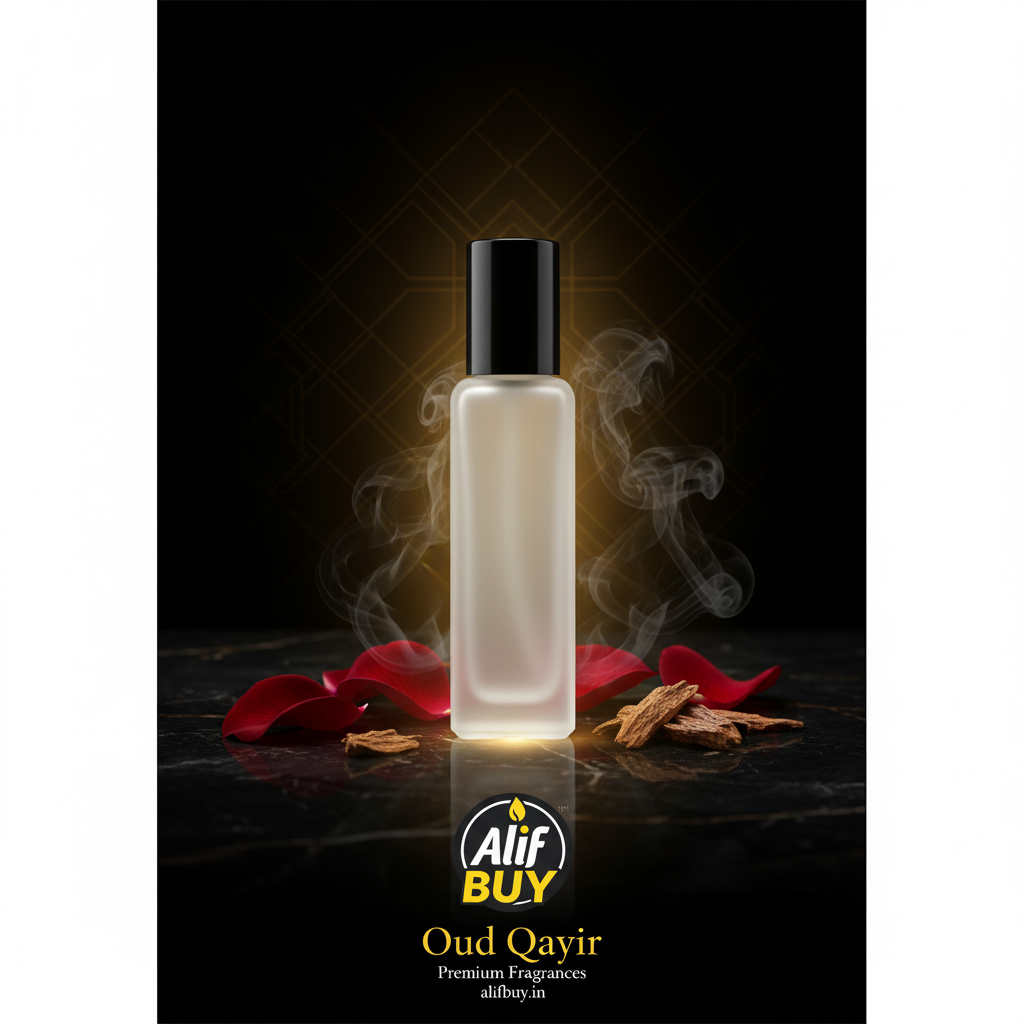 Oud Qayir - Frosted Roll-on Shopify Listing