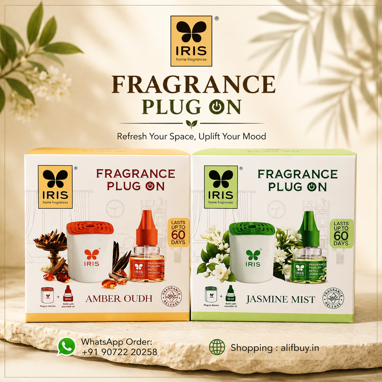 IRIS Fragrance Plug on
