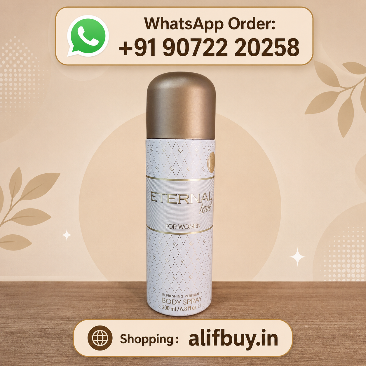 Eternal Love for Women-Body Spray 200 ml