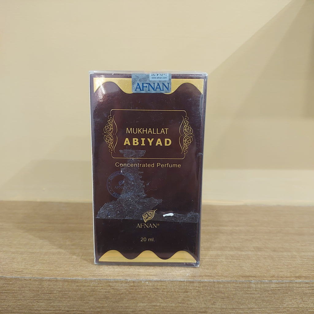 Mukhallat Abiyad Concentrated Perfume Afnan 20ml