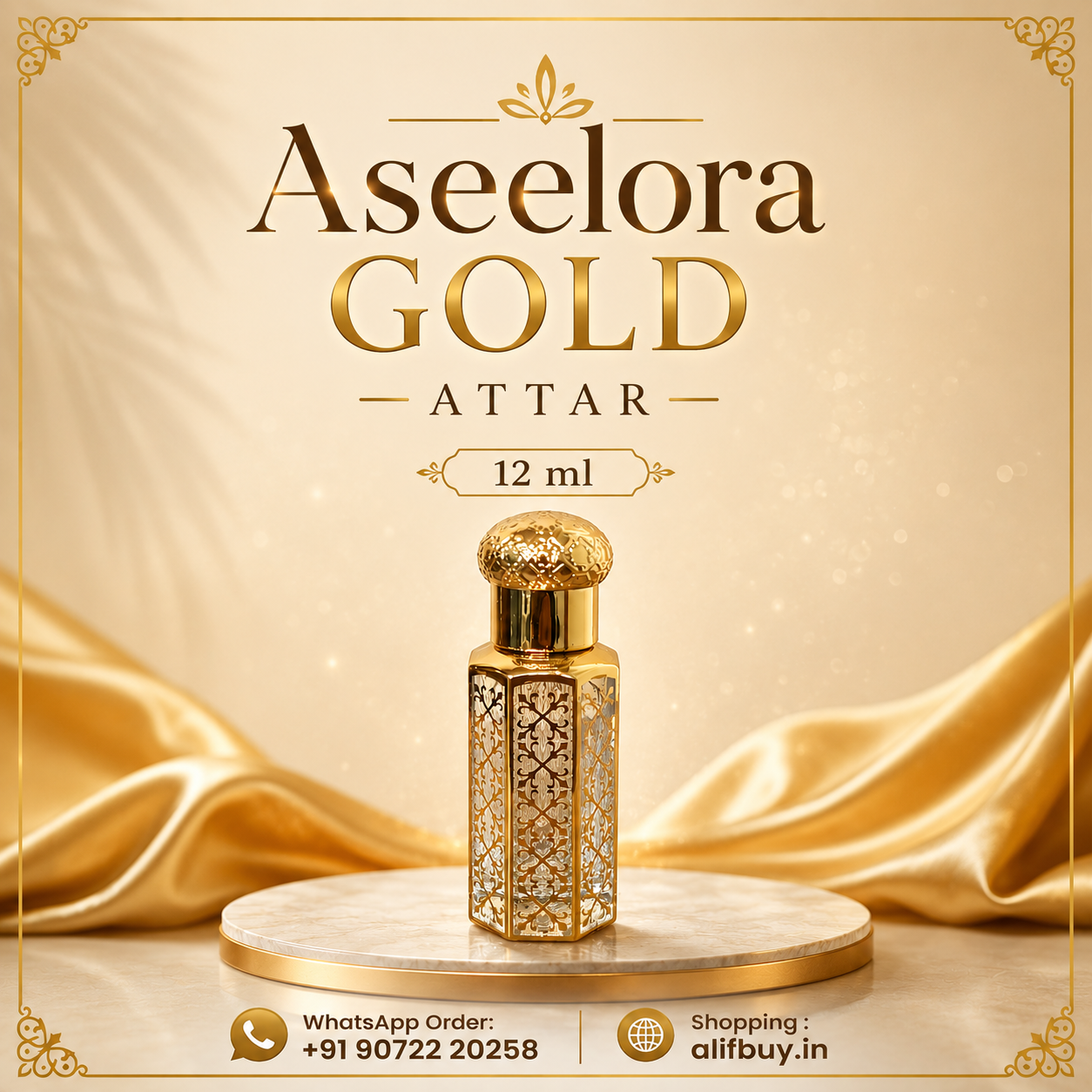Aseelora Gold Attar