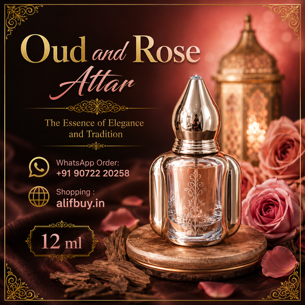 Oud and Rose Attar