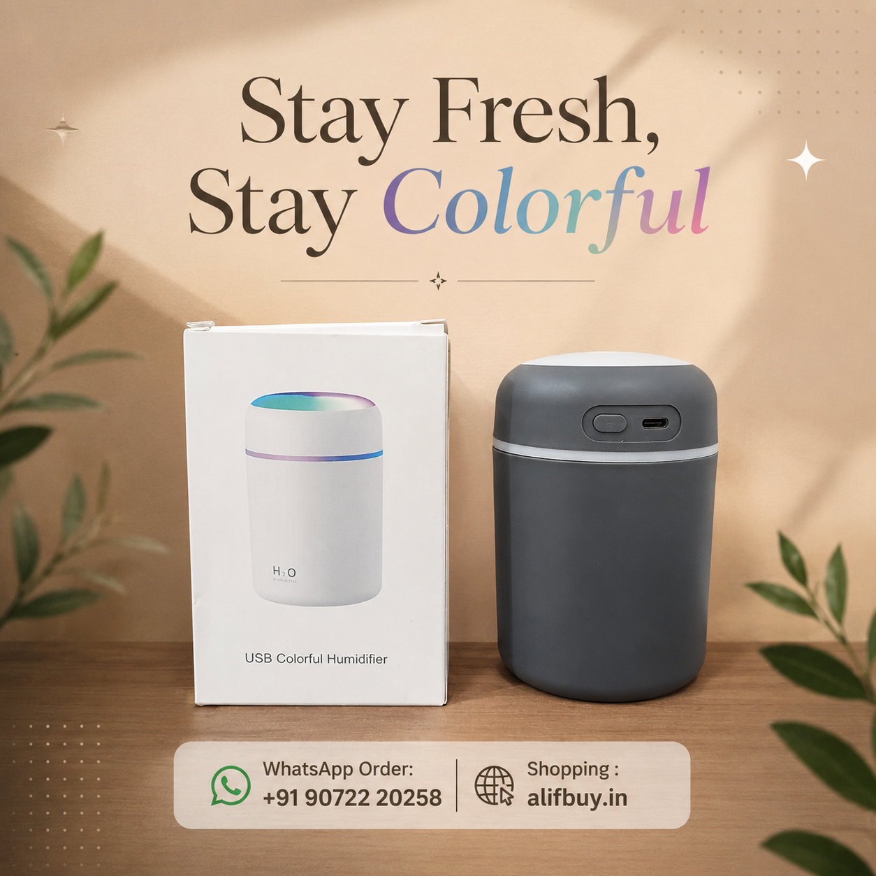 USB Colourful Humidifier