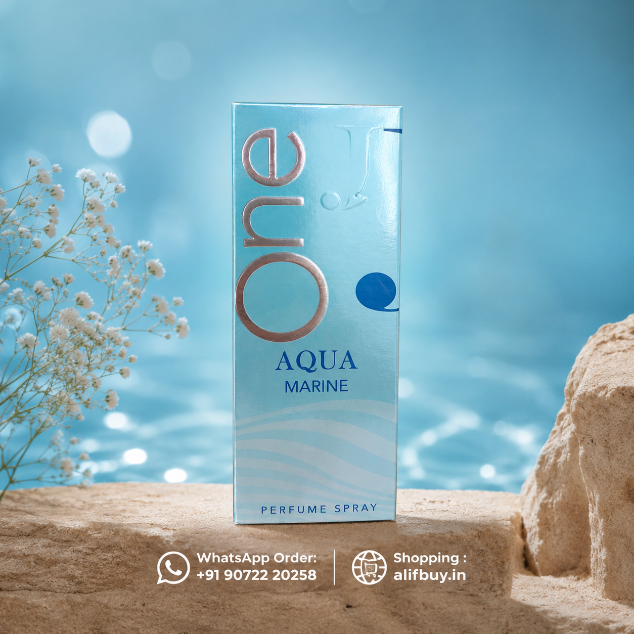 Jass Number One Aqua Marine Perfume Spray – 60mle