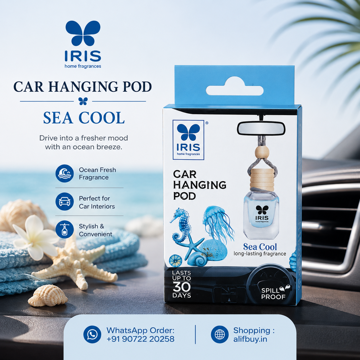 IRIS Car Hanging Pod