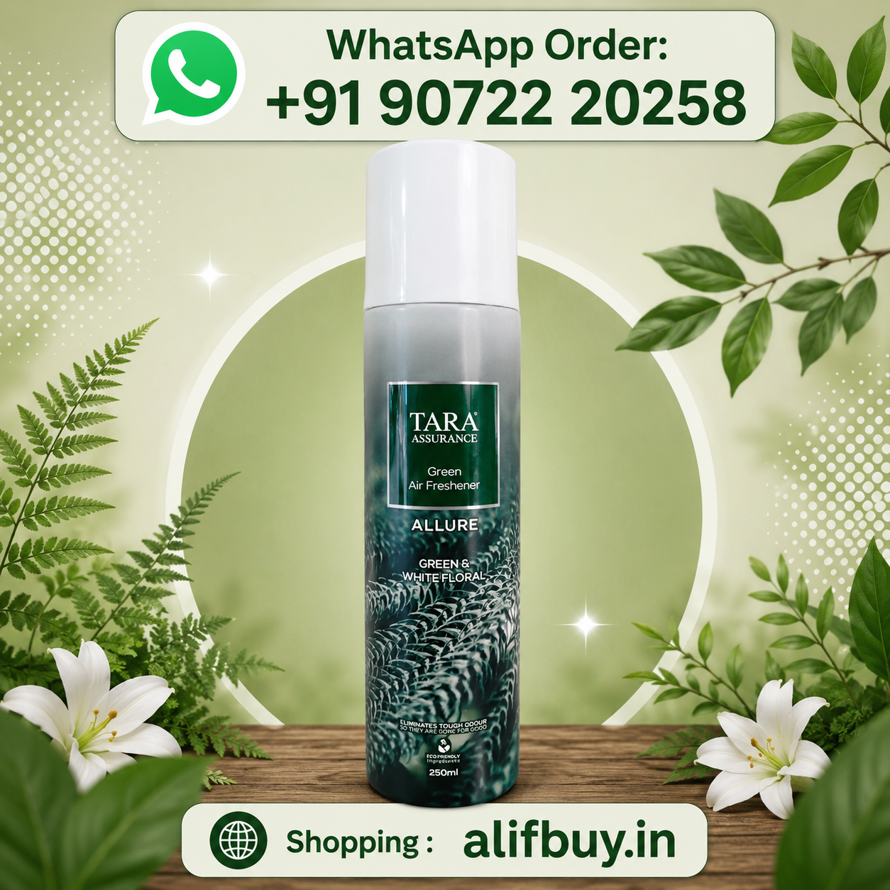 Tara Air Freshener Spray- Allure 250ml