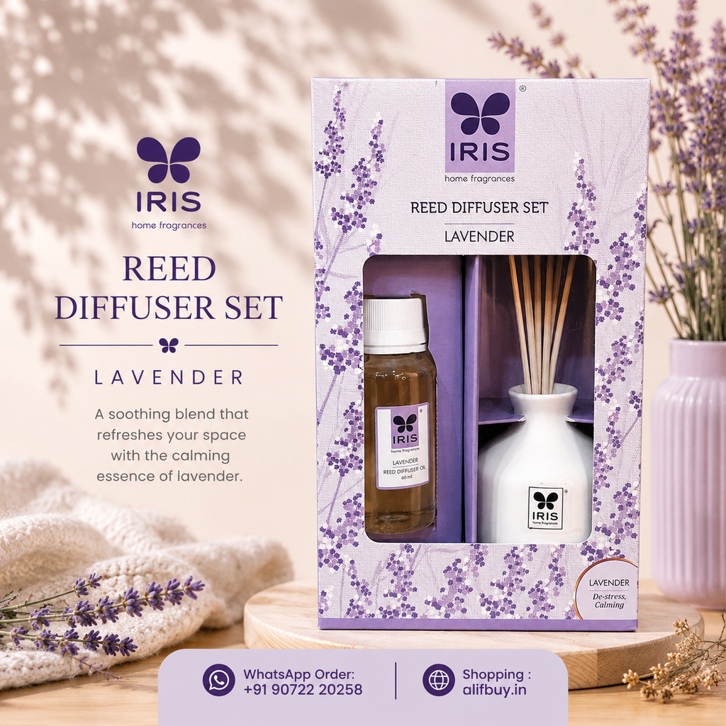 IRIS Reed Diffuser Set Lavender 60 ml
