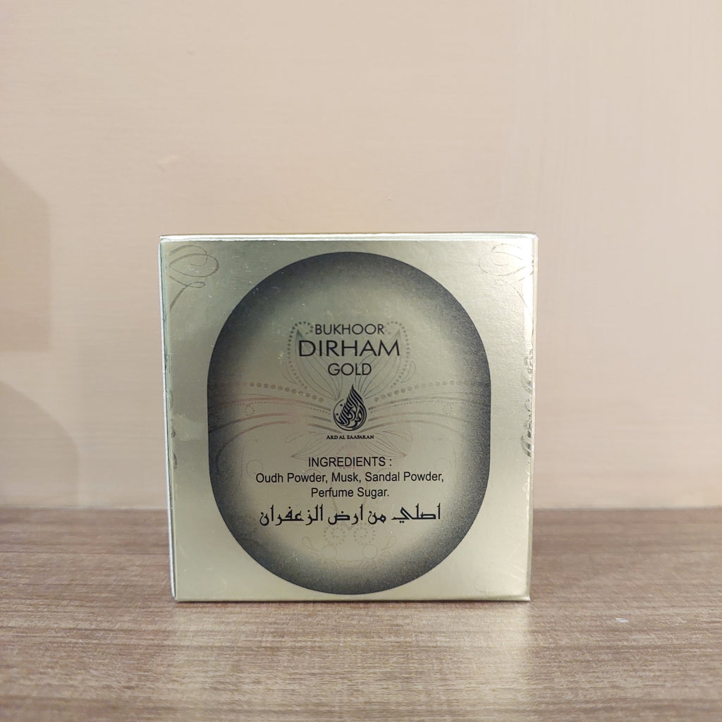 Bukhoor Dirham Gold 40g Premium Bakhoor Incense
