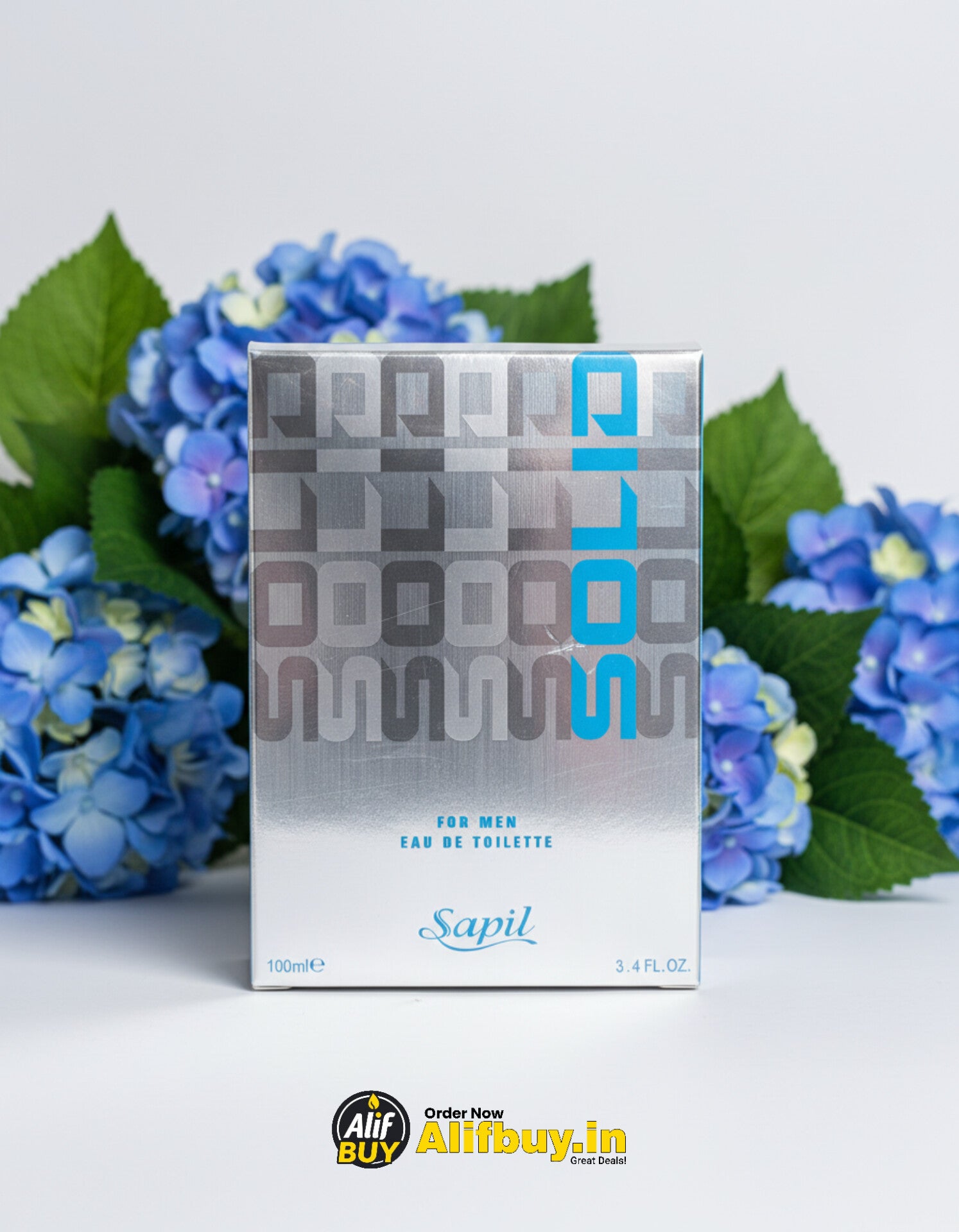 Sapil Solo Eau De Toilette for Men –Fresh Fragrance (100ml)