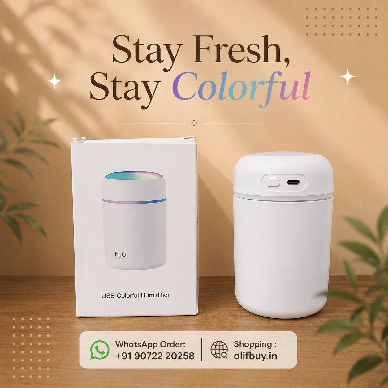 USB Colourful Humidifier