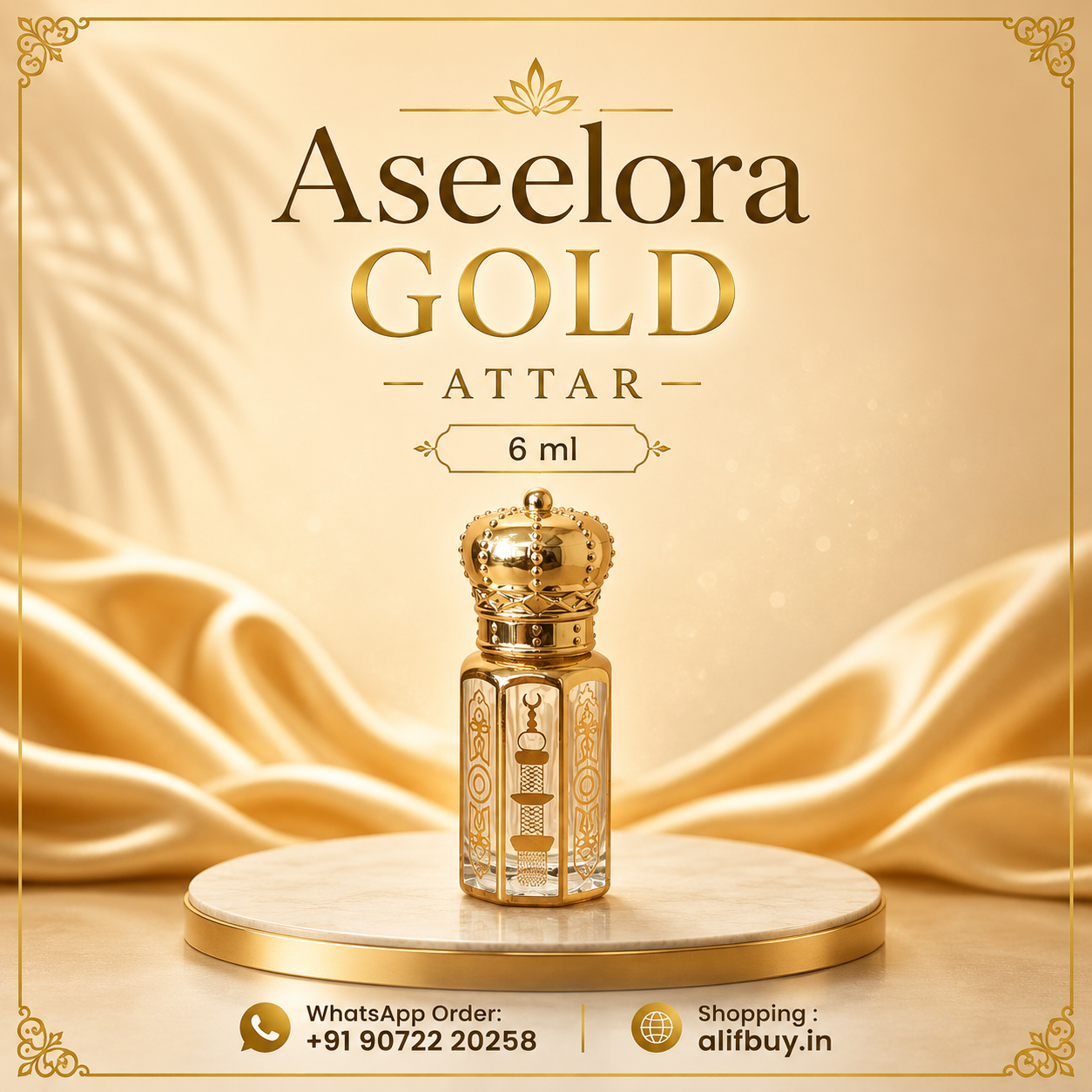 Aseelora Gold Attar