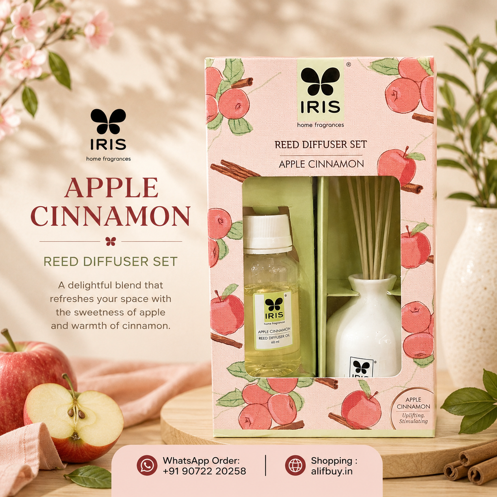 IRIS Reed Diffuser Apple Cinnamon 60 ml