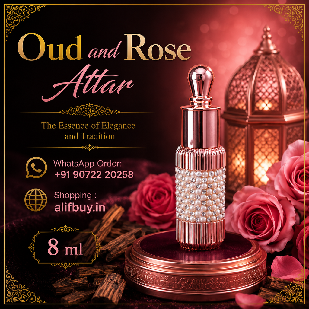 Oud and Rose Attar