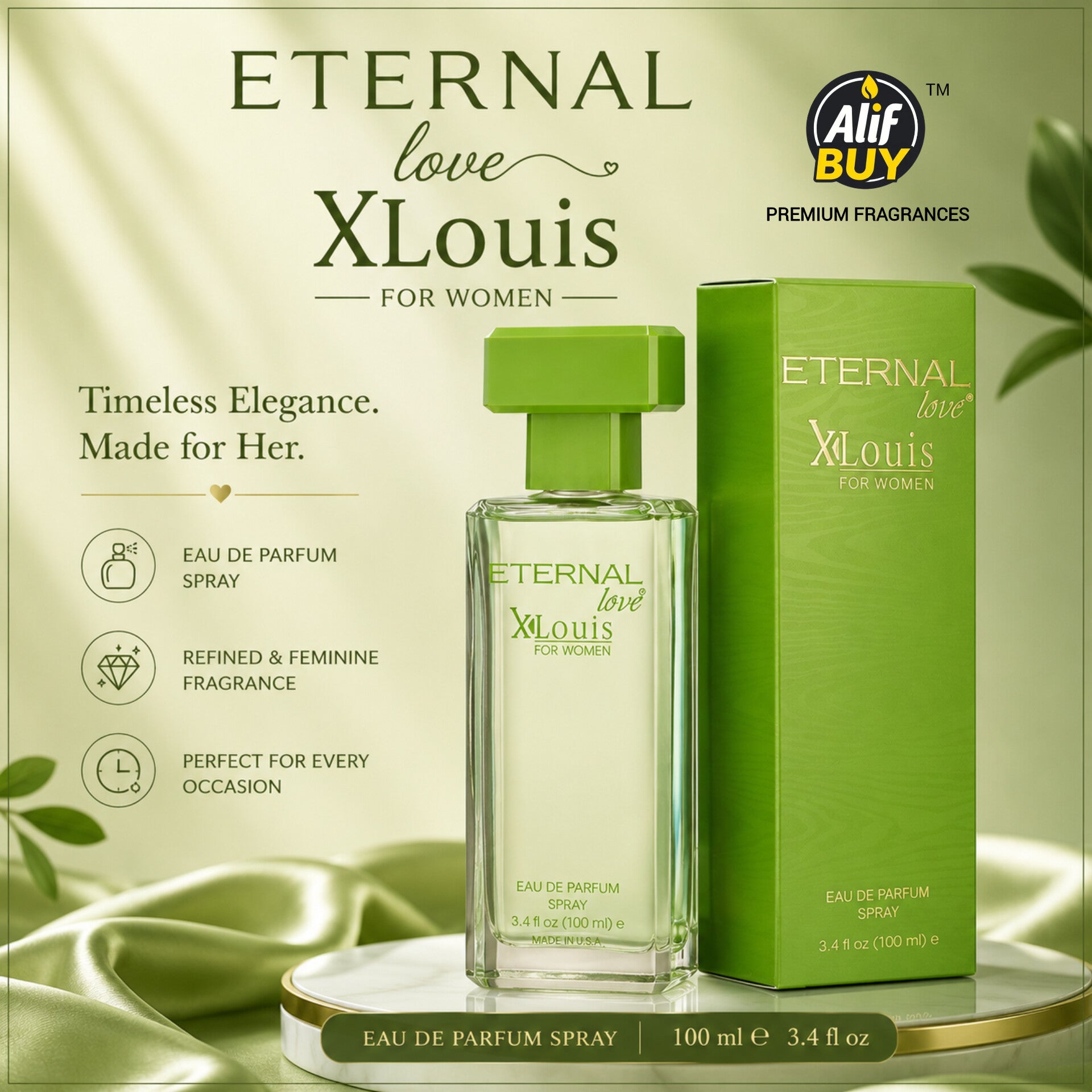 Eternal Love XLouis For Women Eau De Parfum – 100ml