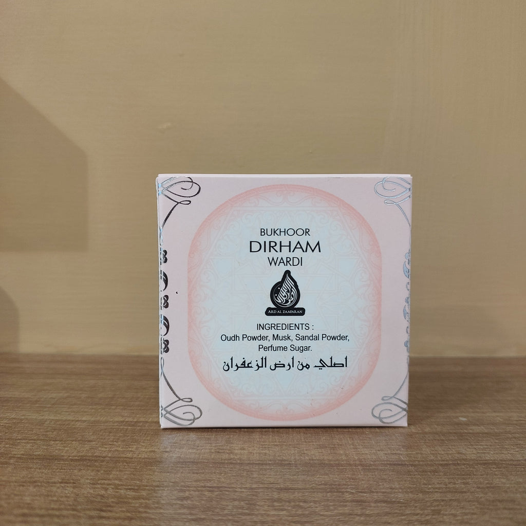 Bukhoor Dirham Wardi 40g Premium Bakhoor Incense