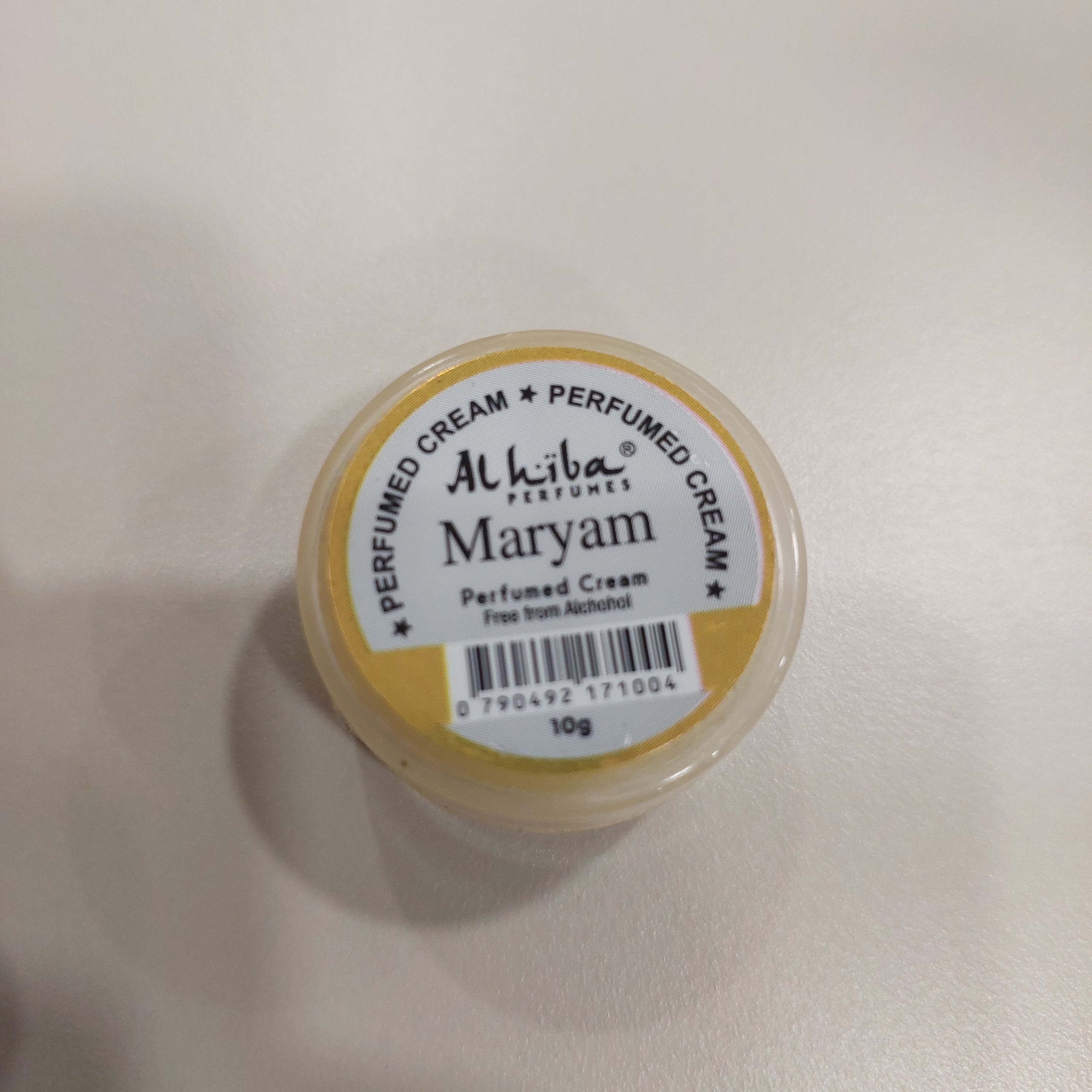 Alhiba Maryam Perfumed Cream