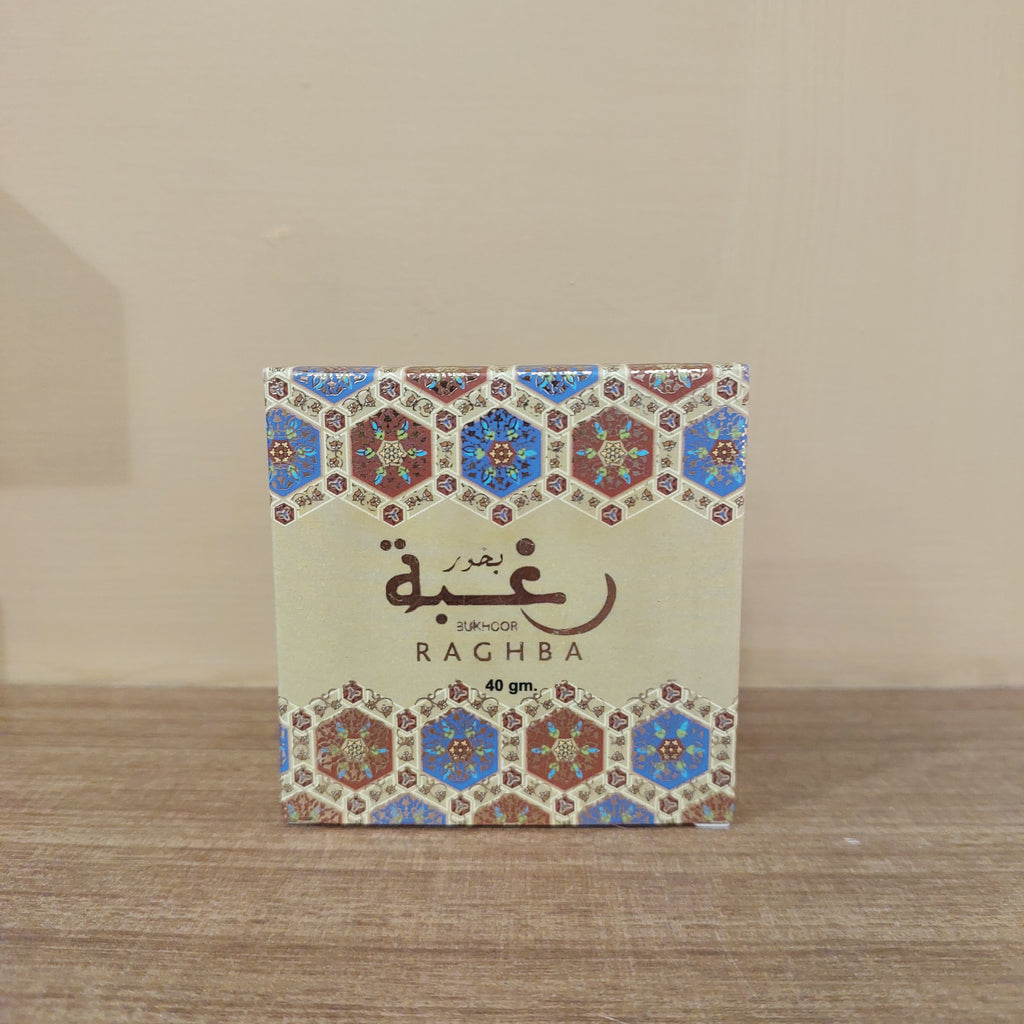 Bukhoor Raghba 40g Premium Bakhoor Incense