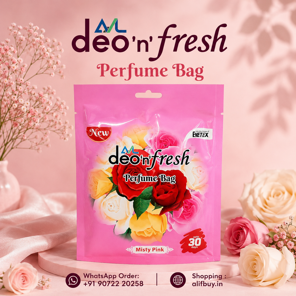 Deo n fresh Perfume Bag