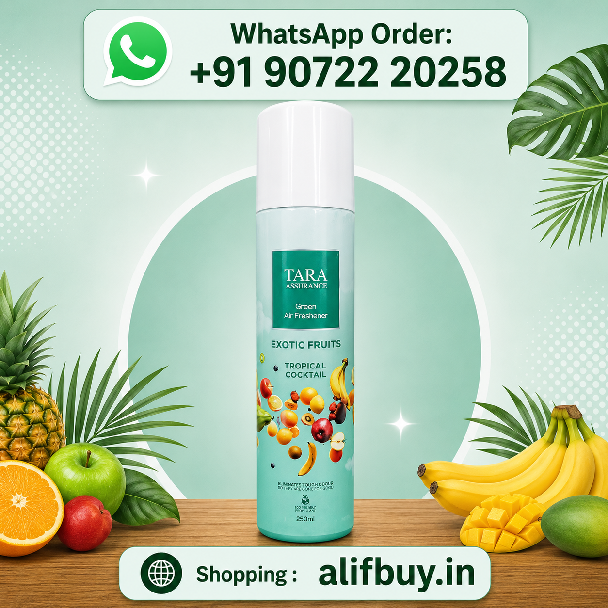 Tara Air Freshener Spray- Exotic Fruits 250ml