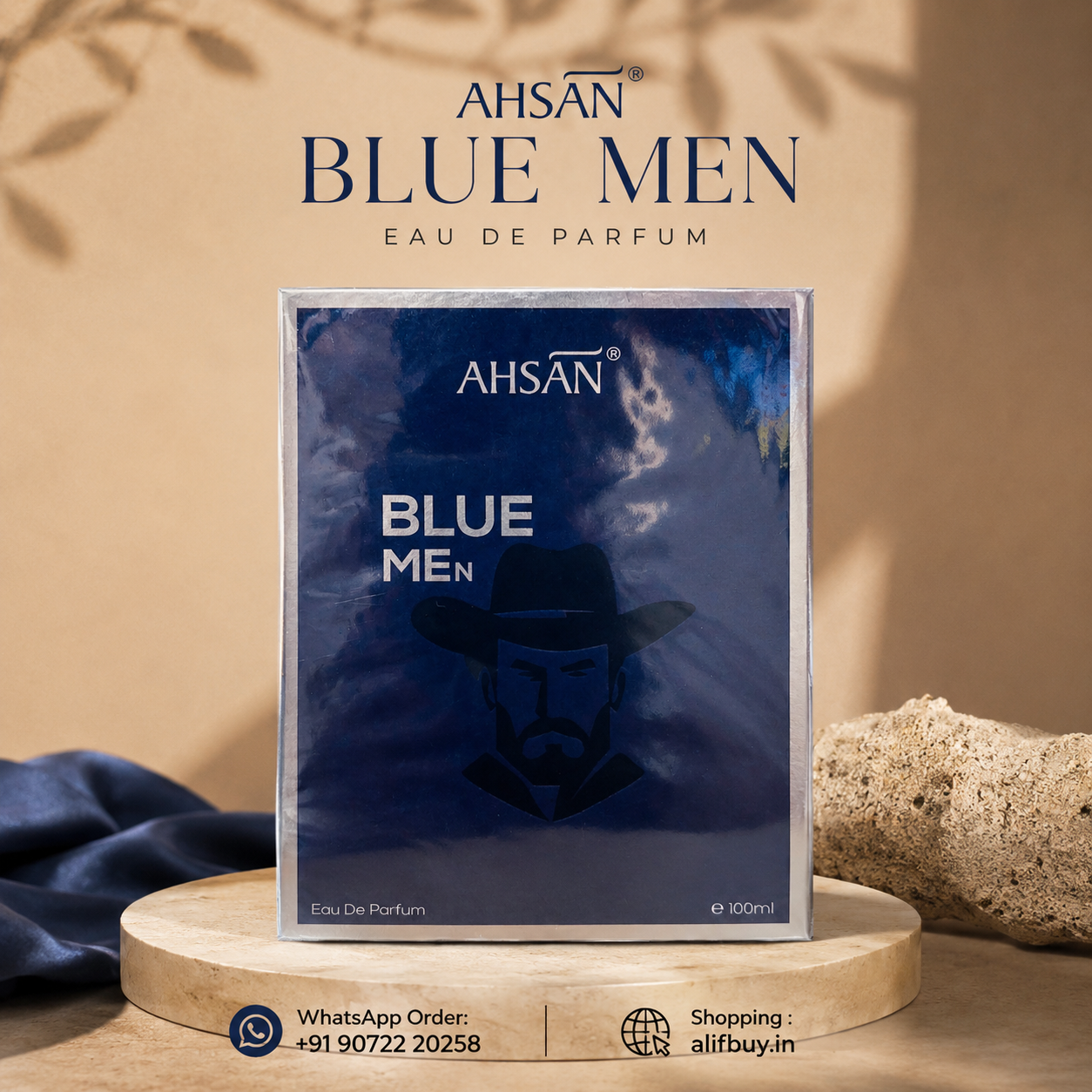 Ahsan BLUE MEn De Parfum – 100mle