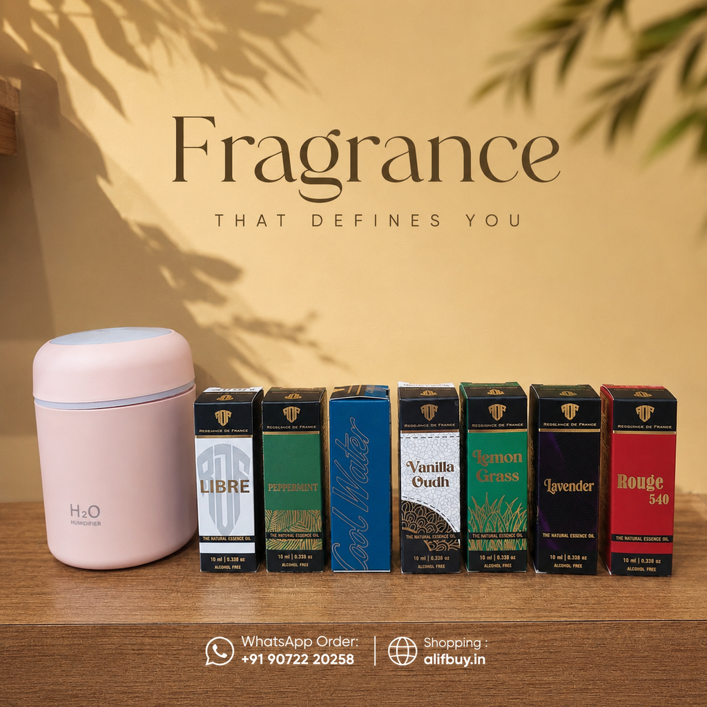 USB Colourful Humidifier with Aroma Oil
