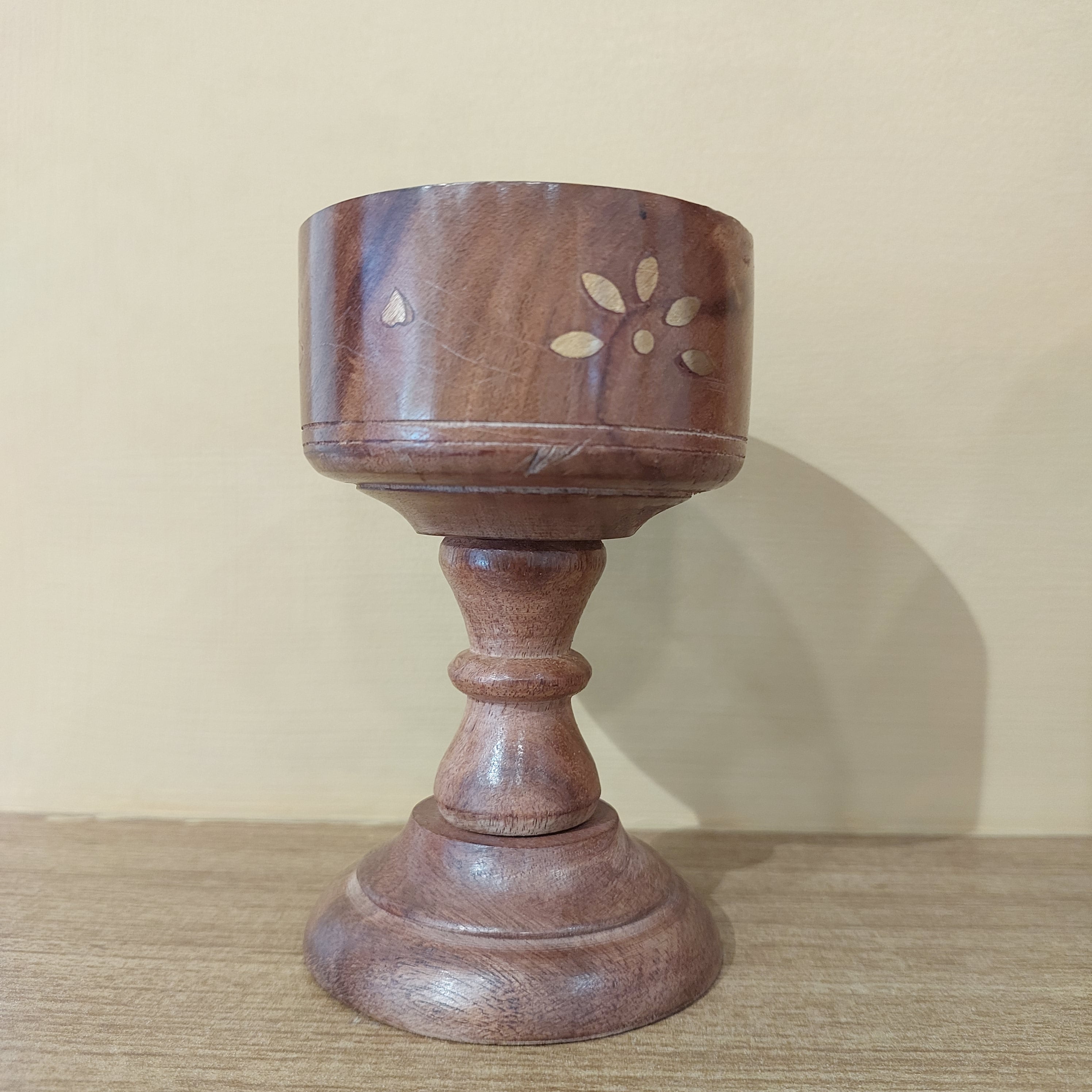 Wooden Bakhoor Burner with Stand