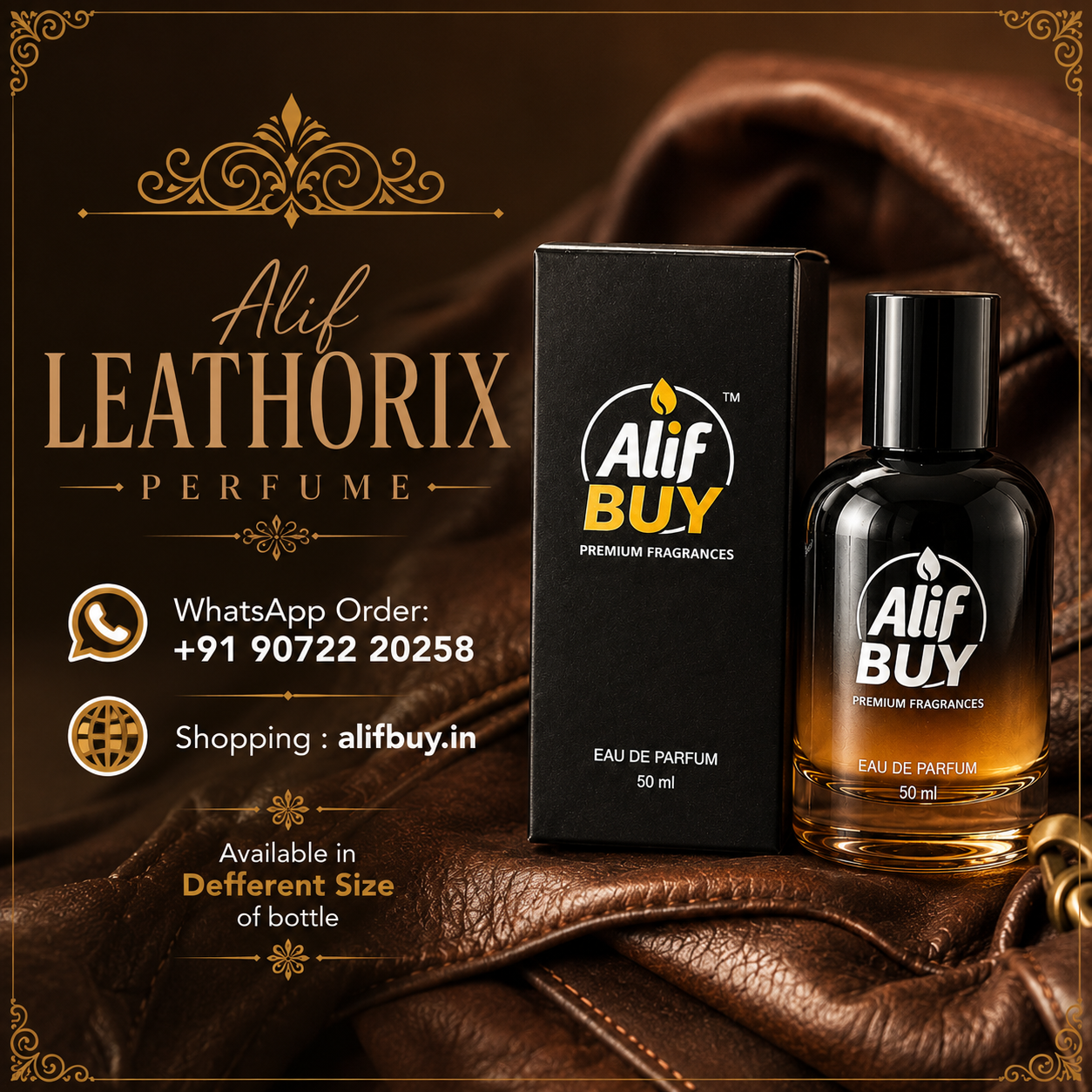 Alif Leathorix Perfume