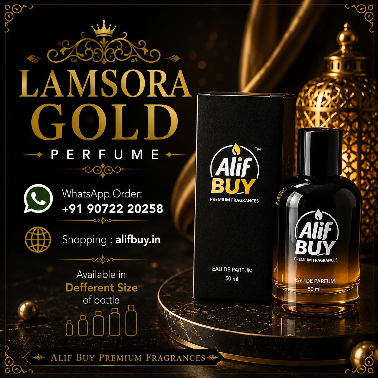 Lamsora Gold Perfume