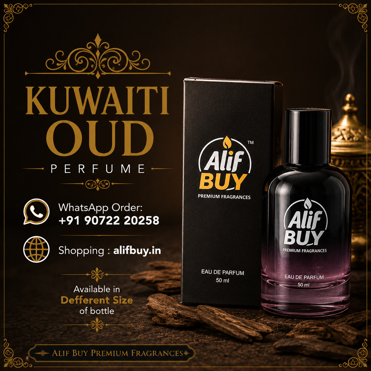 Kuwaiti Oud Perfume