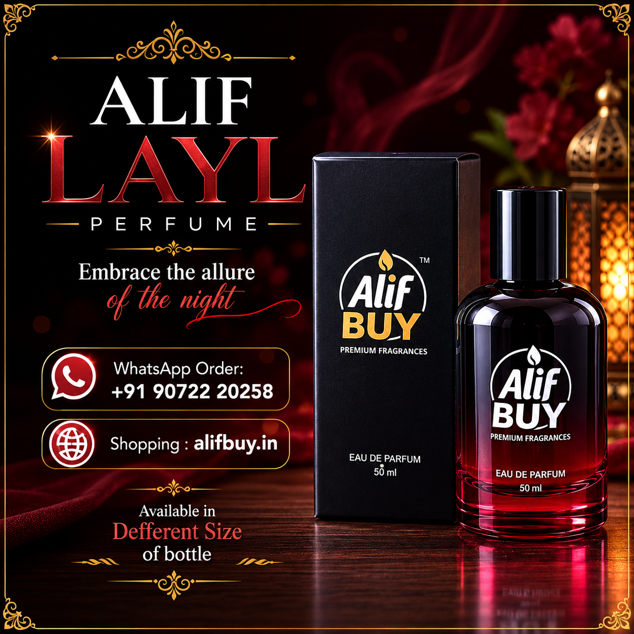 Alif Layl – Premium Luxury Perfume