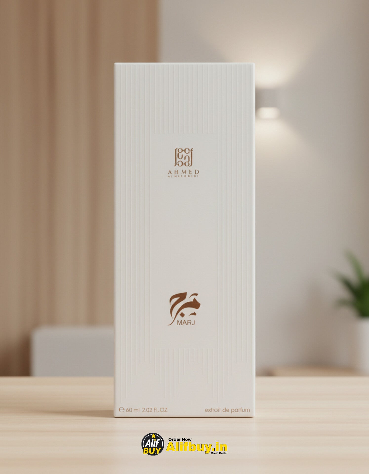 Ahmed Al Maghribi MARJ Extrait De Parfum – 60ml Long Lasting Luxury Perfume