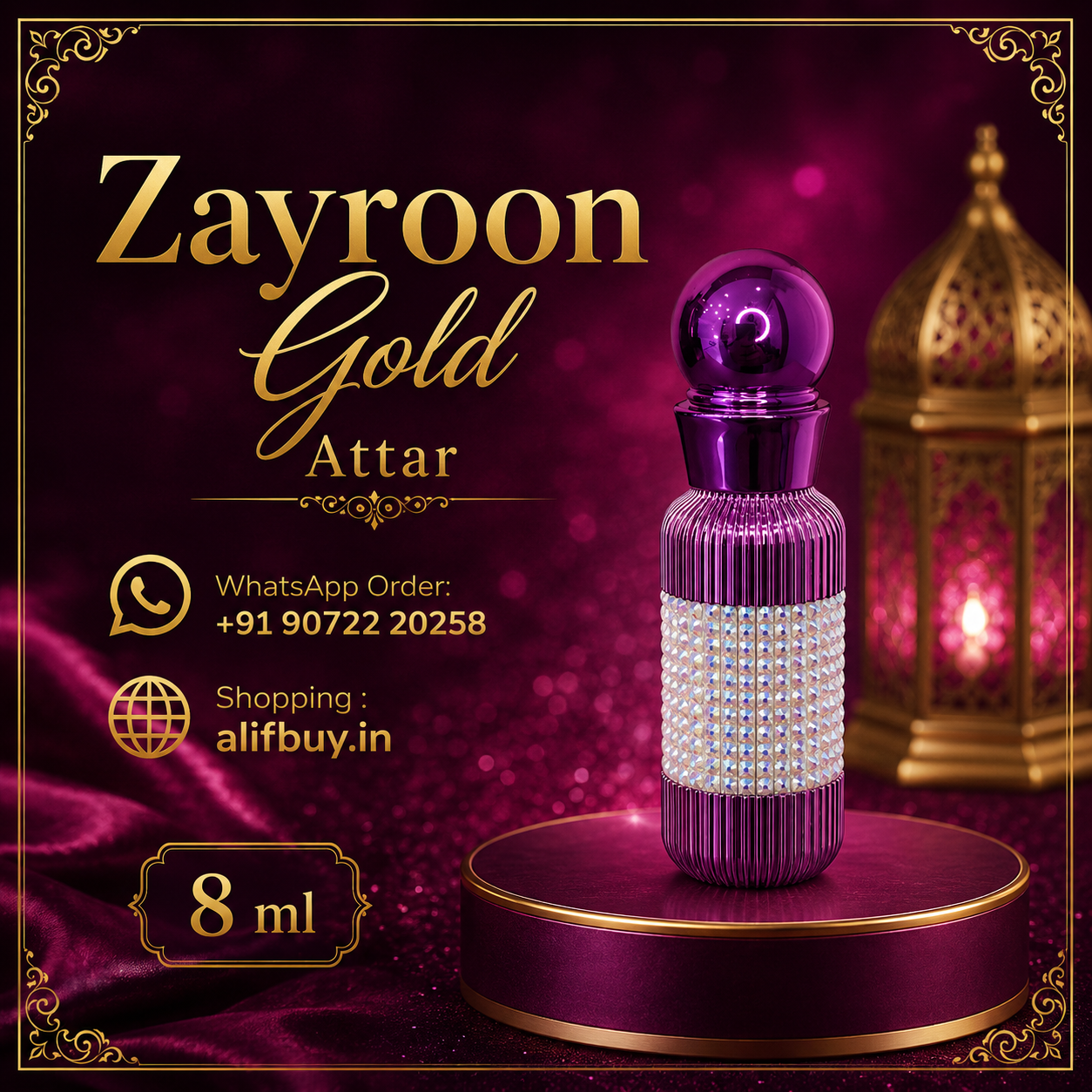 Zayroon Gold Attar