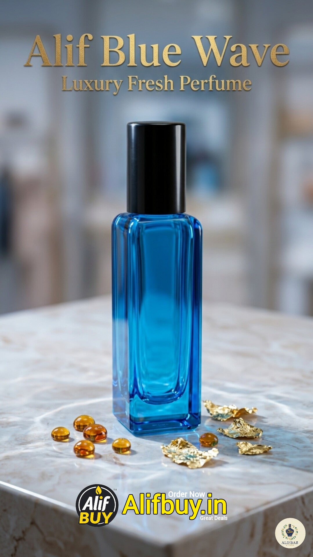 Alif Blue Wave – Luxury Fresh Perfume