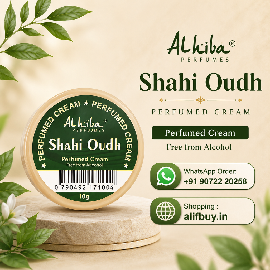 Alhiba Shahi Oudh Perfumed Cream