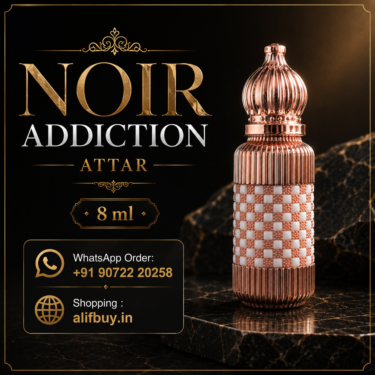 Noir Addiction Attar