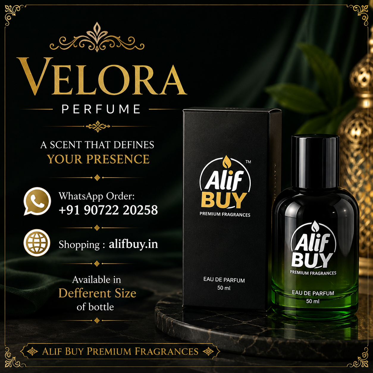 Velora Perfume – Elegant & Refreshing Fragrance