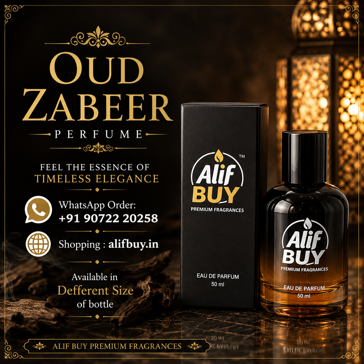 Oud Zabeer Perfume