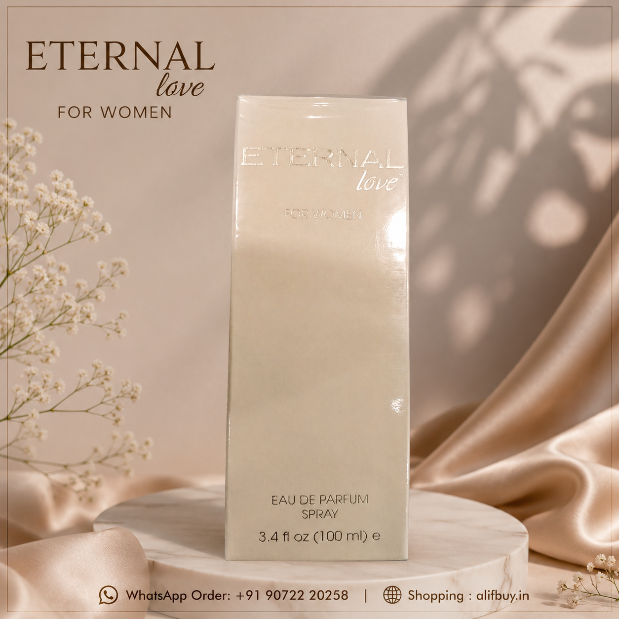 Eternal Love For Women Eau De Parfum – 100ml