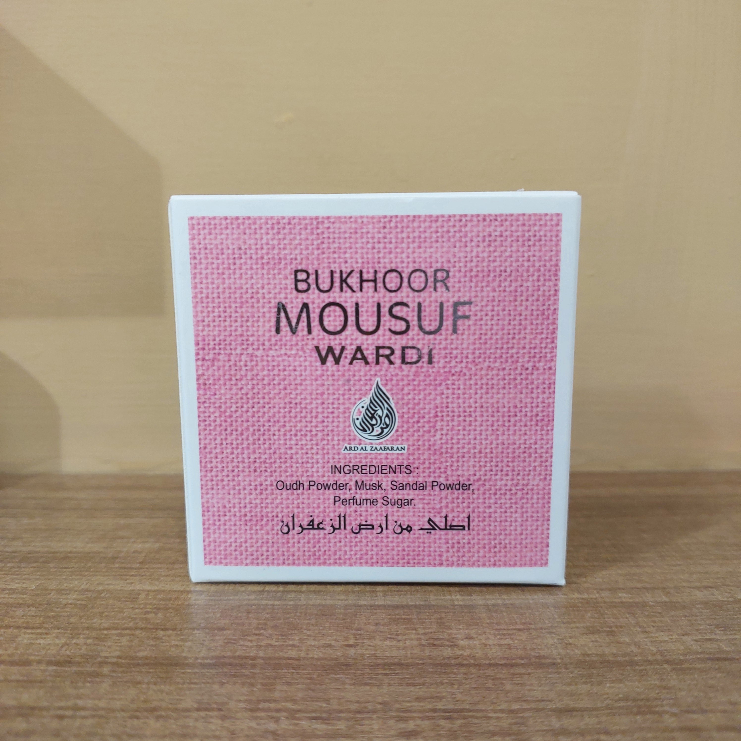 Bukhoor Mousuf Wardi 40g Premium Bakhoor Incense