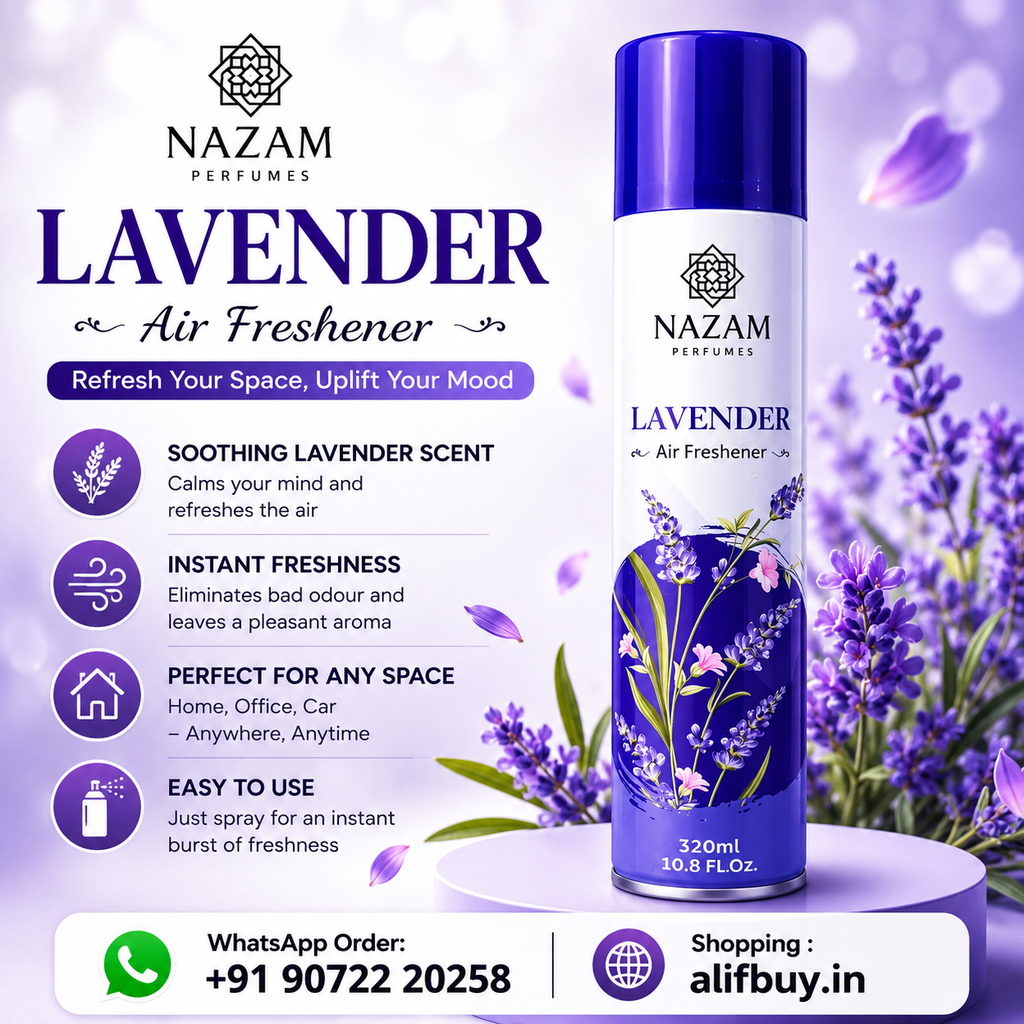 Nazam Perfumes - Air Freshner Lavender 320ml