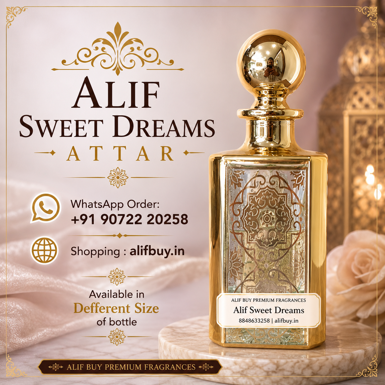 Alif Sweet Dreams Attar