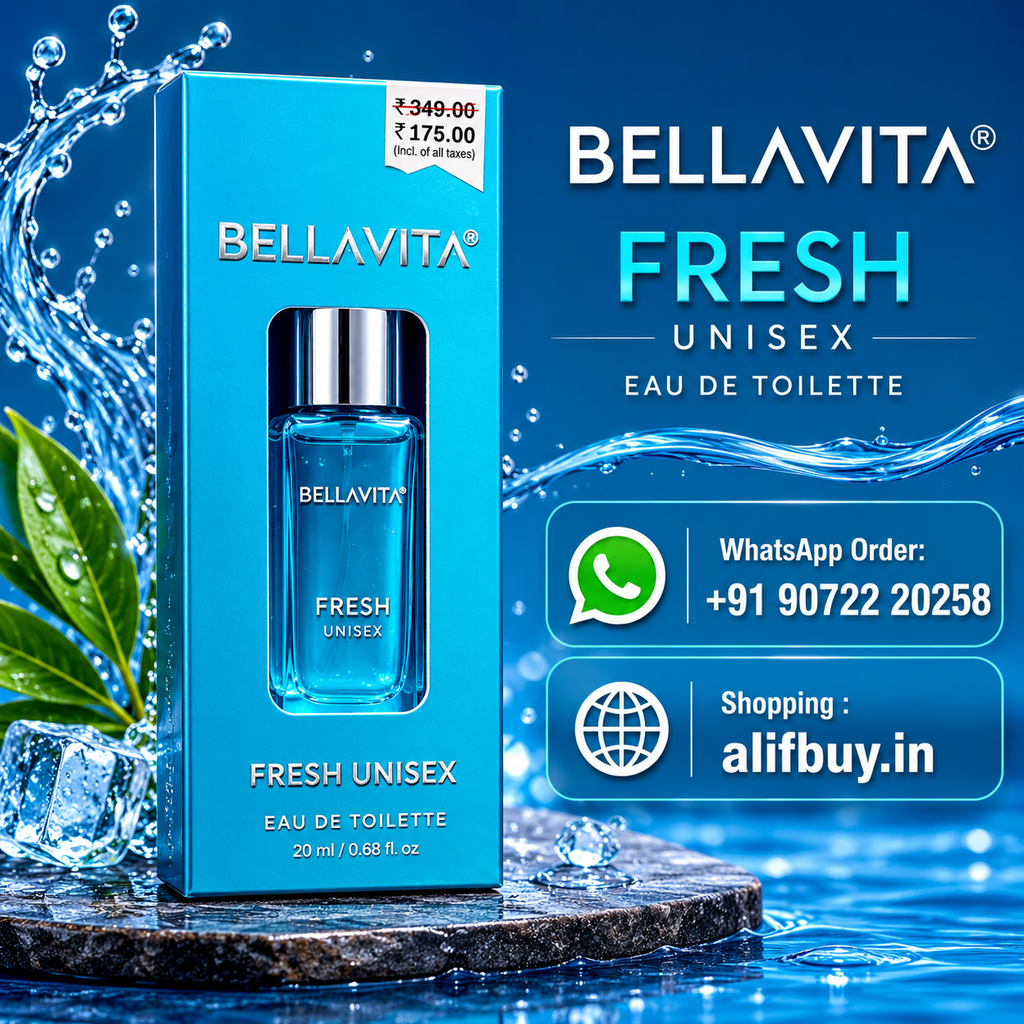 Bellavita Fresh Unisex Eau De Toilette – 20ml